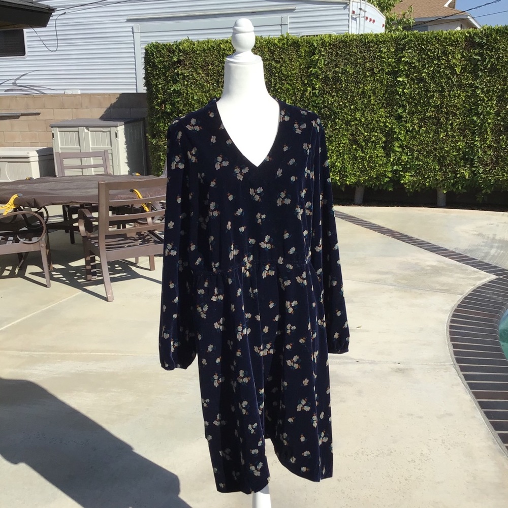 CABI Velvet Decked Out Dress | Large